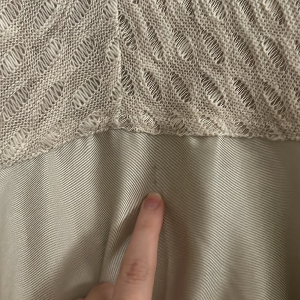NWT Anthropologie Holding Horses Noa Dolman Dress in Tan M - Picture 10 of 11